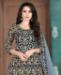 Picture of Comely Navy Blue Anarkali Salwar Kameez