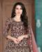 Picture of Sightly Maroon Anarkali Salwar Kameez