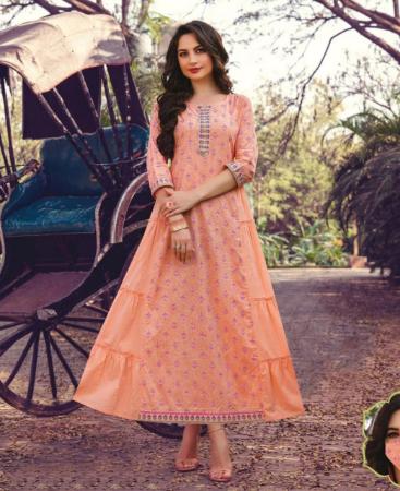 Picture of Marvelous Peach Kurtis & Tunic