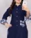 Picture of Comely Navy Blue Kurtis & Tunic