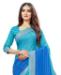 Picture of Lovely Sky Blue Casual Saree