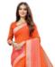 Picture of Enticing Orange Casual Saree