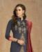 Picture of Bewitching Dark Grey Cotton Salwar Kameez