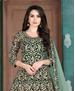 Picture of Ideal Dark Green Anarkali Salwar Kameez