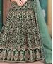 Picture of Ideal Dark Green Anarkali Salwar Kameez