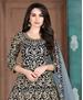 Picture of Comely Navy Blue Anarkali Salwar Kameez