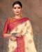 Picture of Beauteous Off White Casual Saree