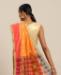 Picture of Stunning Orange Casual Saree