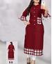 Picture of Beautiful Maroon Kurtis & Tunic