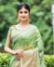 Picture of Bewitching Green Casual Saree