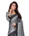 Picture of Resplendent Grey Casual Saree