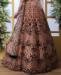 Picture of Fine Peach Party Wear Gown