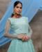 Picture of Elegant Mint Green Party Wear Gown