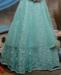 Picture of Elegant Mint Green Party Wear Gown