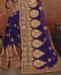 Picture of Bewitching Blue Georgette Saree