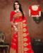 Picture of Ideal Red Georgette Saree