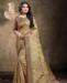 Picture of Ideal Golden Georgette Saree