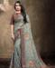 Picture of Amazing Blue Georgette Saree