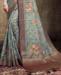 Picture of Amazing Blue Georgette Saree