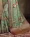 Picture of Enticing Green Georgette Saree