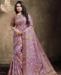 Picture of Lovely Pink Georgette Saree