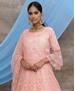 Picture of Ravishing Peach Party Wear Gown