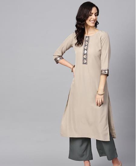 Picture of Bewitching Off White Kurtis & Tunic