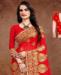 Picture of Ideal Red Georgette Saree