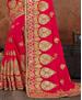 Picture of Delightful Pink Georgette Saree