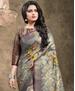 Picture of Lovely Brown Georgette Saree