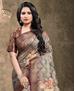 Picture of Sightly Brown Georgette Saree