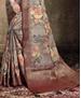 Picture of Sightly Brown Georgette Saree