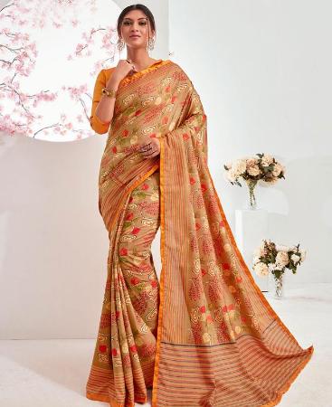 Picture of Amazing Designer Casual Saree