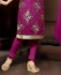 Picture of Resplendent Purple Cotton Salwar Kameez