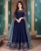 Picture of Comely Royal Blue Anarkali Salwar Kameez