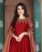 Picture of Stunning Red Anarkali Salwar Kameez