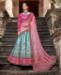 Picture of Comely Sky Blue Lehenga Choli