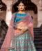 Picture of Fine Sky Blue Lehenga Choli