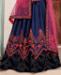 Picture of Ravishing Navy Blue Lehenga Choli