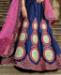 Picture of Splendid Navy Blue Lehenga Choli