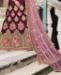 Picture of Elegant Wine Lehenga Choli