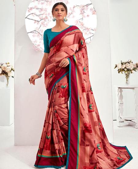 Picture of Excellent Designer Casual Saree