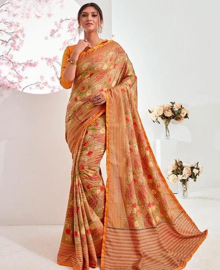 Picture of Amazing Designer Casual Saree