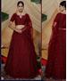 Picture of Pleasing Maroon Lehenga Choli