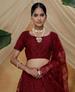 Picture of Pleasing Maroon Lehenga Choli