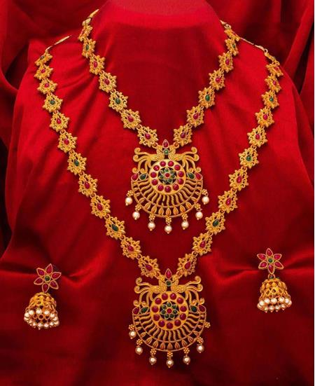 Picture of Nice Golden Necklace Set