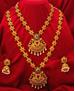 Picture of Statuesque Golden Necklace Set