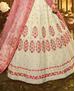 Picture of Gorgeous Off-White Lehenga Choli