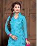 Picture of Splendid Sky Blue Cotton Salwar Kameez