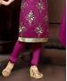 Picture of Resplendent Purple Cotton Salwar Kameez